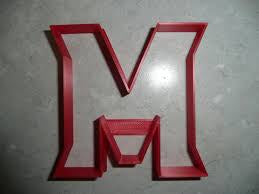 University of Maryland "M" Logo Cutter