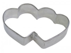 3.5 Inch Double Heart Cookie Cutter