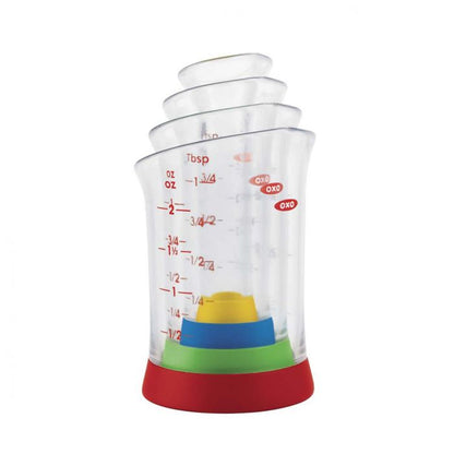 4 Piece, Good Grips Mini Measuring Beakers Set