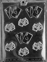 Dices With Aces Chocolate Mold