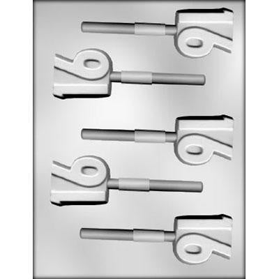16 Plain Lollipop Chocolate Mold