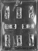 Assorted Cars Chocolate Mold