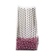 5x3x11.5 Bags - Small Dots Black - 10 Bags