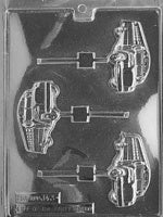 Bus Lollipop Chocolate Mold