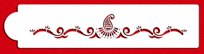 Mehndi Cake Side Stencil