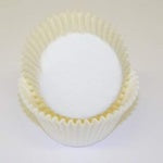 White, Jumbo Bake Cups - 35ish Cupcake Liners