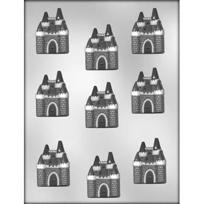 2 Inch, Castle Chocolate Mold