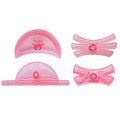 Fondant Cutter Shoe Tops, to Fit Lady's Shoe