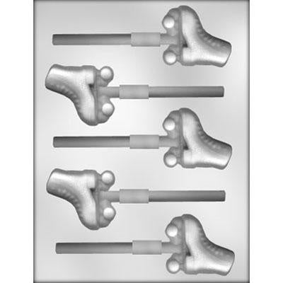 2.25 Inch, Roller Skate Lollipop Chocolate Mold