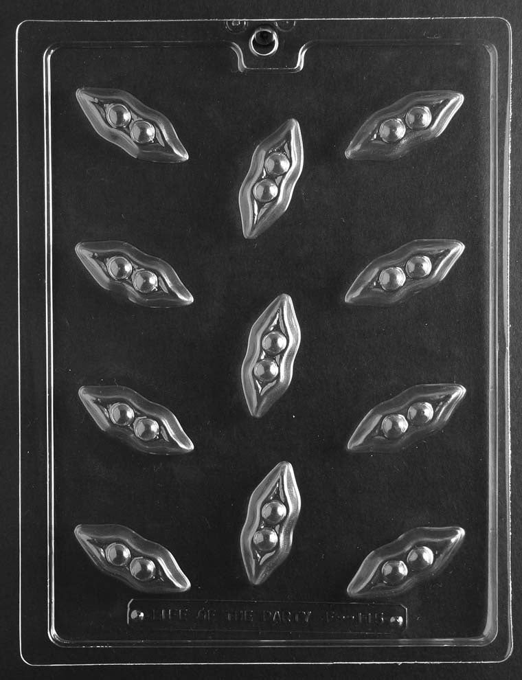 Small Peas In A Pod Chocolate Mold