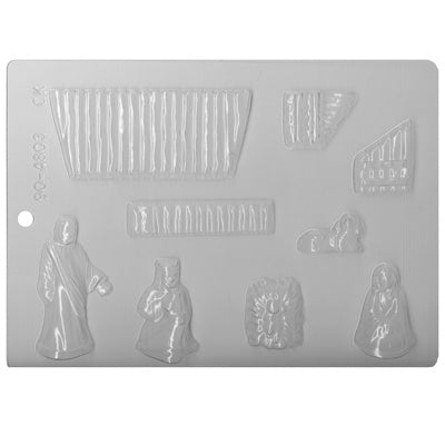 Nativity Scene Chocolate Mold