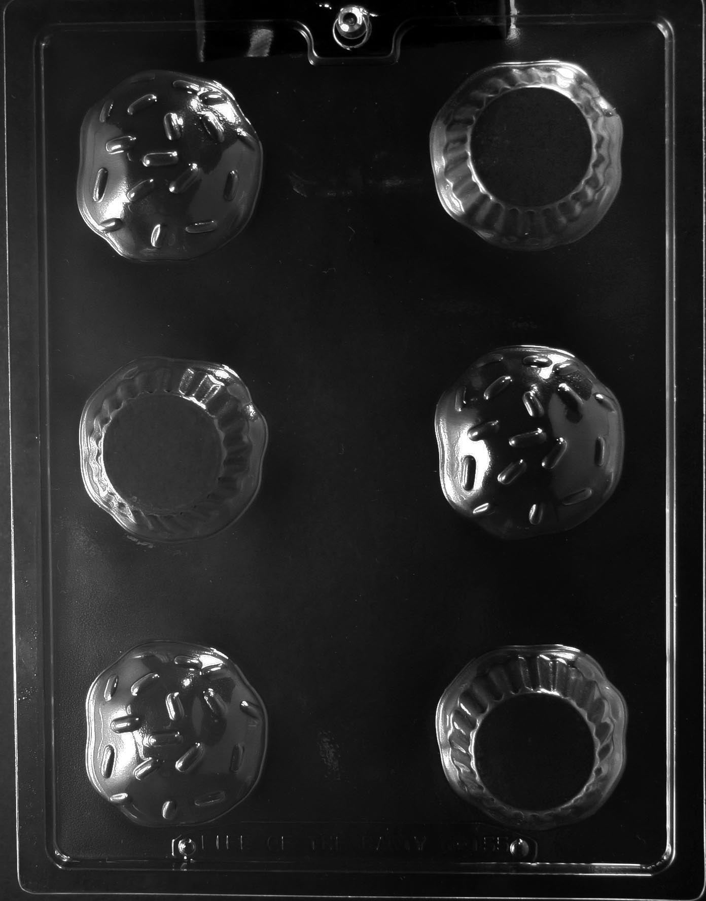 3D Cupcakes Chocolate Mold