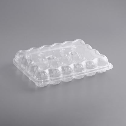 24 Count, Mini Size Plastic Cupcake Container