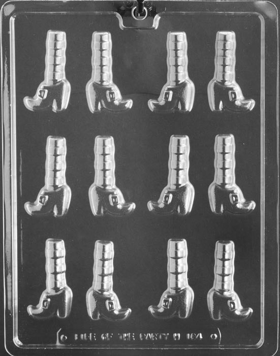 Witch Feet Chocolate Mold