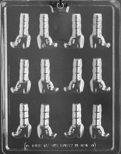 Witch Feet Chocolate Mold