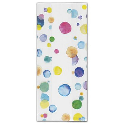 4x2.5x9.5 Bags -Watercolor Confetti 10 bags