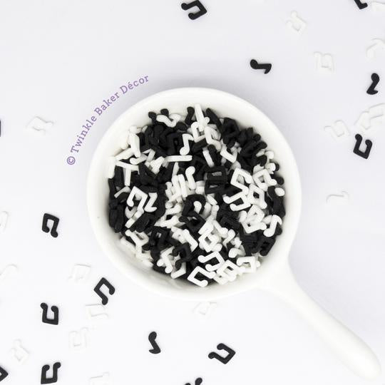 Musical Note Confetti Sprinkles