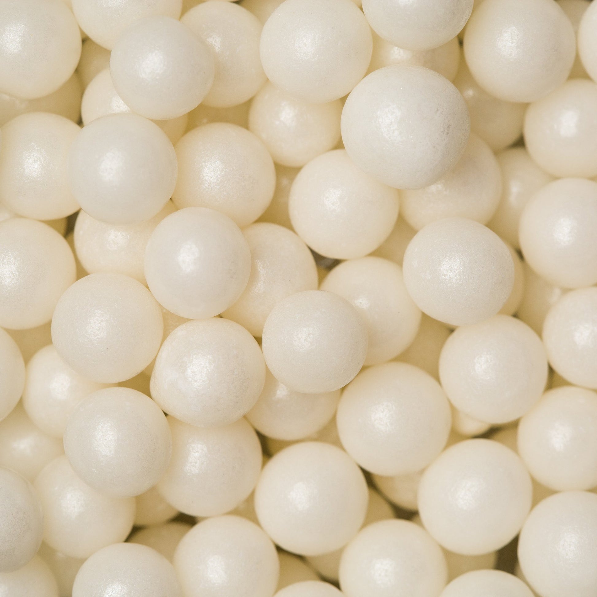 White Sugar Pearls - 10MM – Frans Cake and Candy