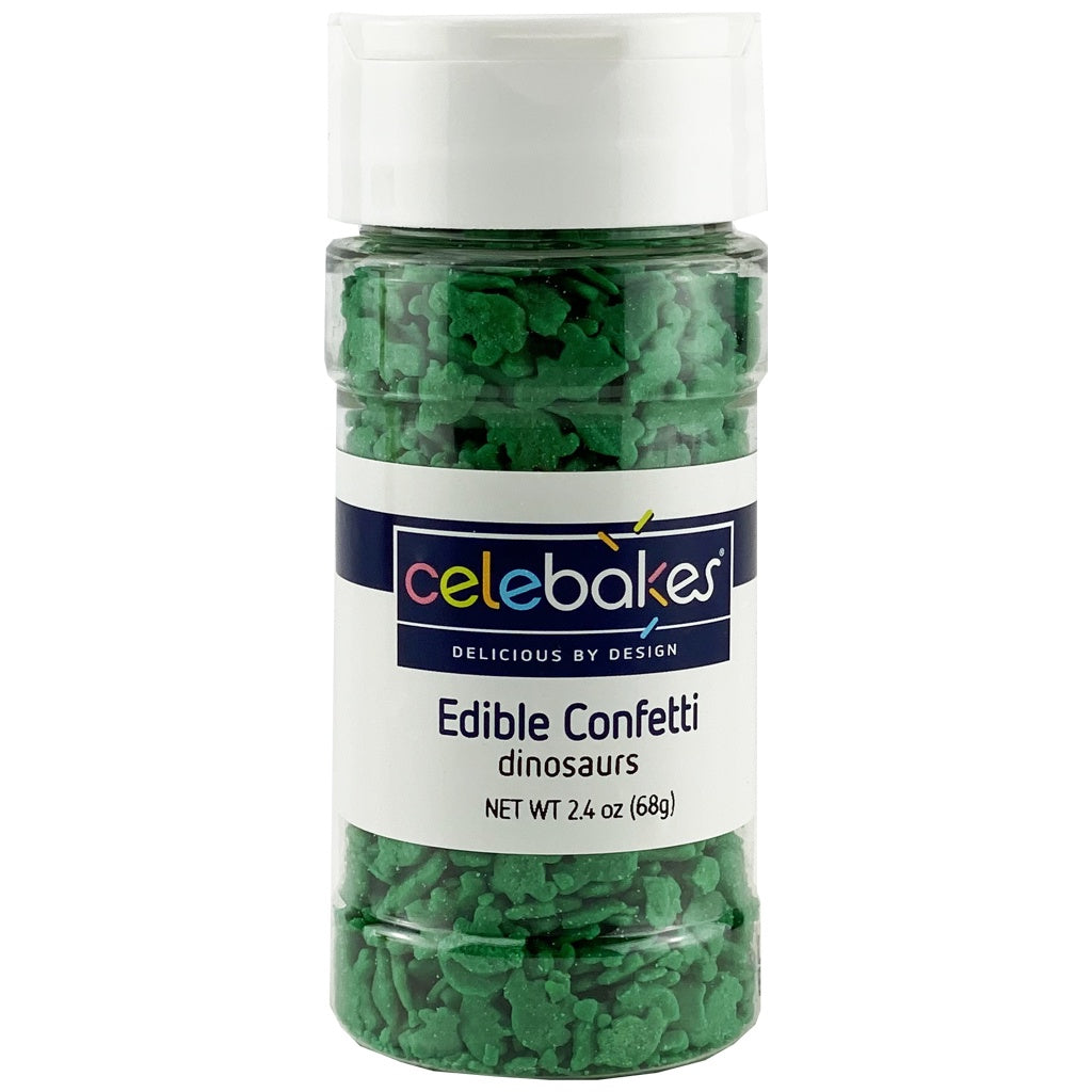 Celebakes Edible Confetti - Dinosaurs