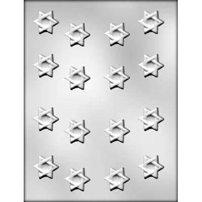 Small Star Of David Chocolate Mold