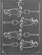 Tyrannosaurus Rex Lollipop Chocolate Mold