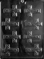 Fancy Crosses Chocolate Mold
