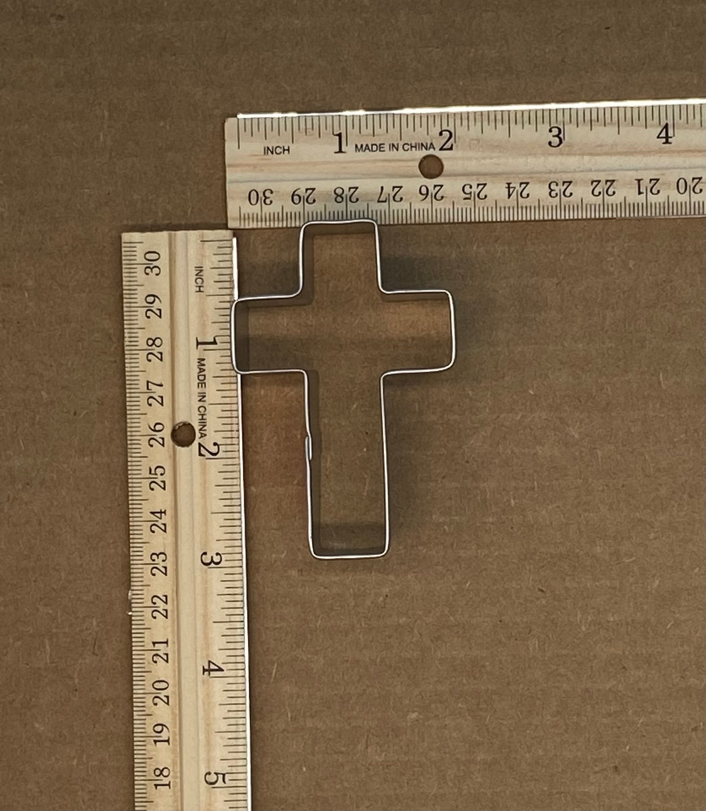 2.75 Inch Cross Cookie Cutter