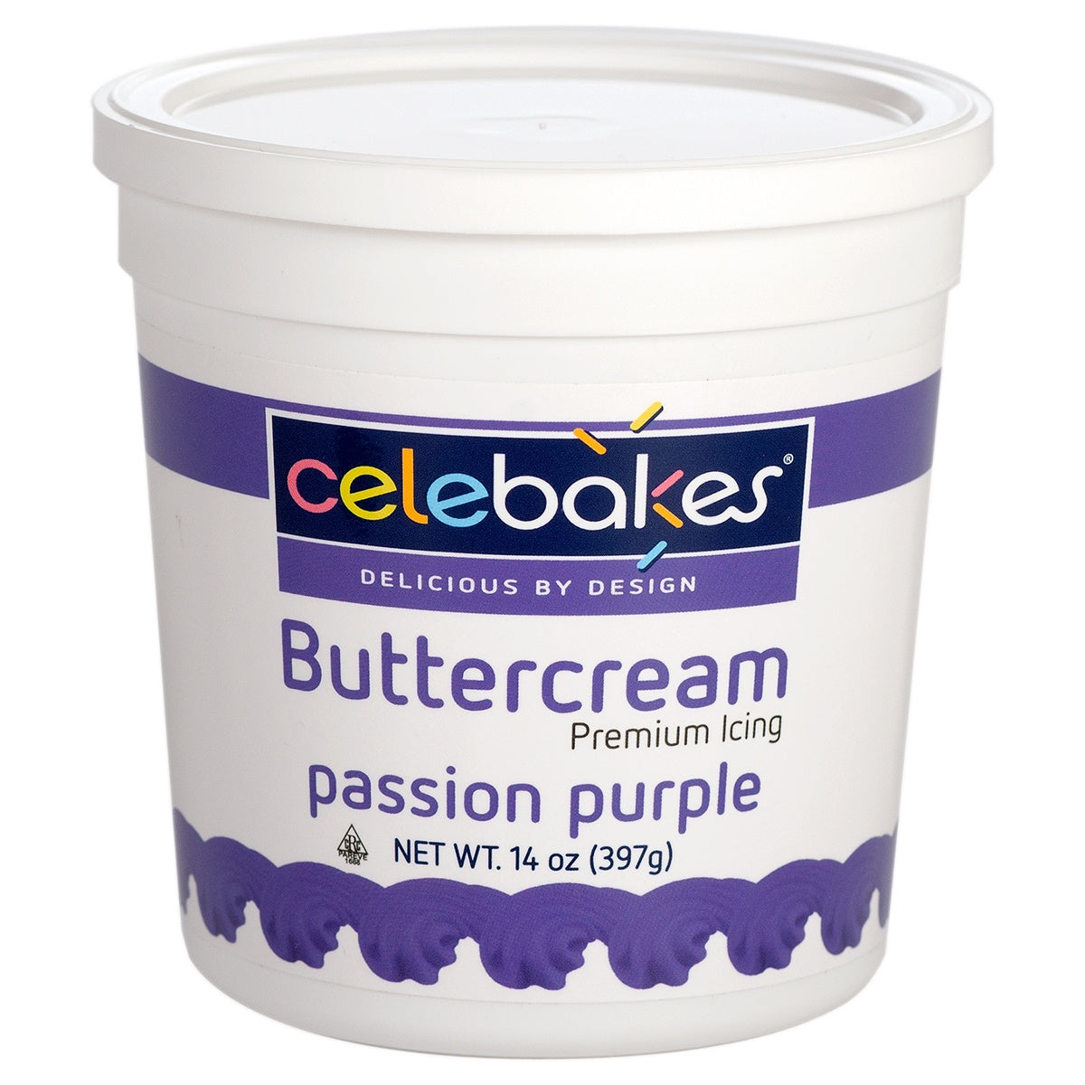 14oz Passion Purple Buttercream, Celebakes