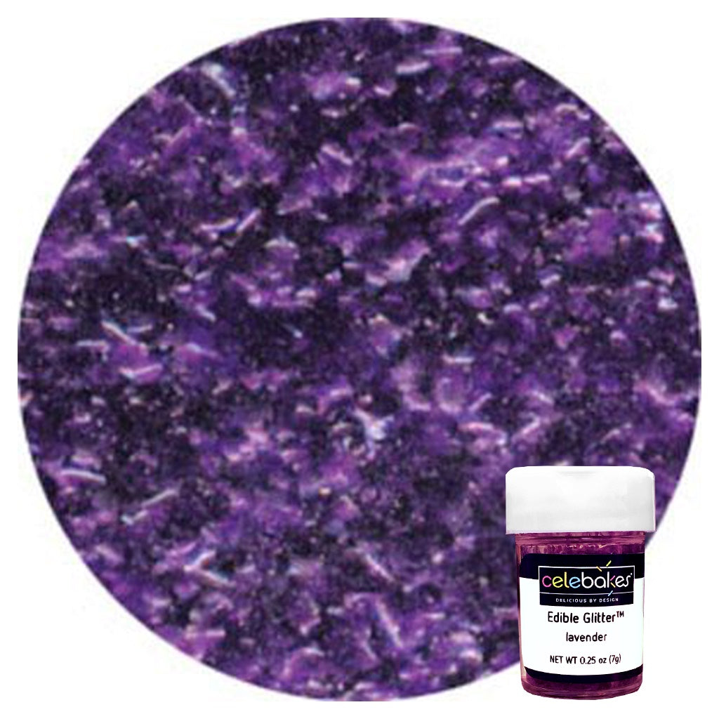 Celebakes Edible Glitter - Lavender