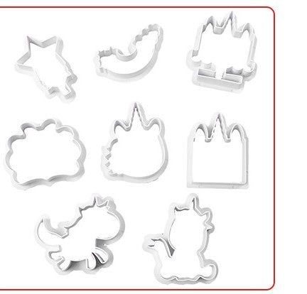 Unicorn Cutters Set 8 piece