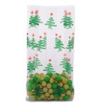 Little Christmas Trees Treat Bags - 4x2.5x9.5 - 10 Bags
