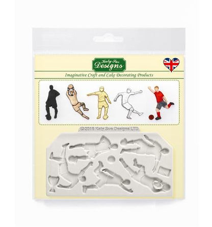 KSD - Soccer Silhouettes - Silicone Mold