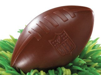 Football with NFL Logo Cupcake Rings - 12 Cupcake Rings