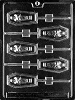 Mummy In Coffin Lollipop Chocolate Mold