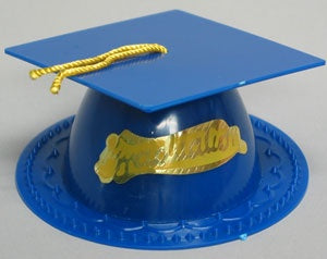 Graduation Cap Topper - Dark Blue
