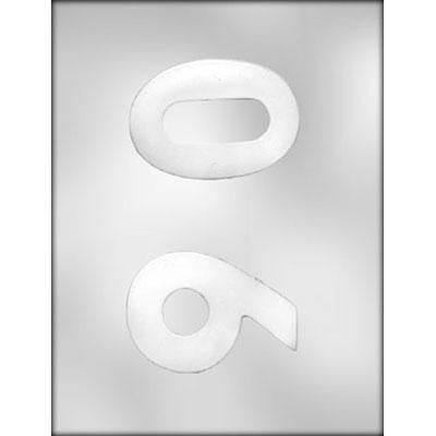 Number 9-0 Chocolate Mold