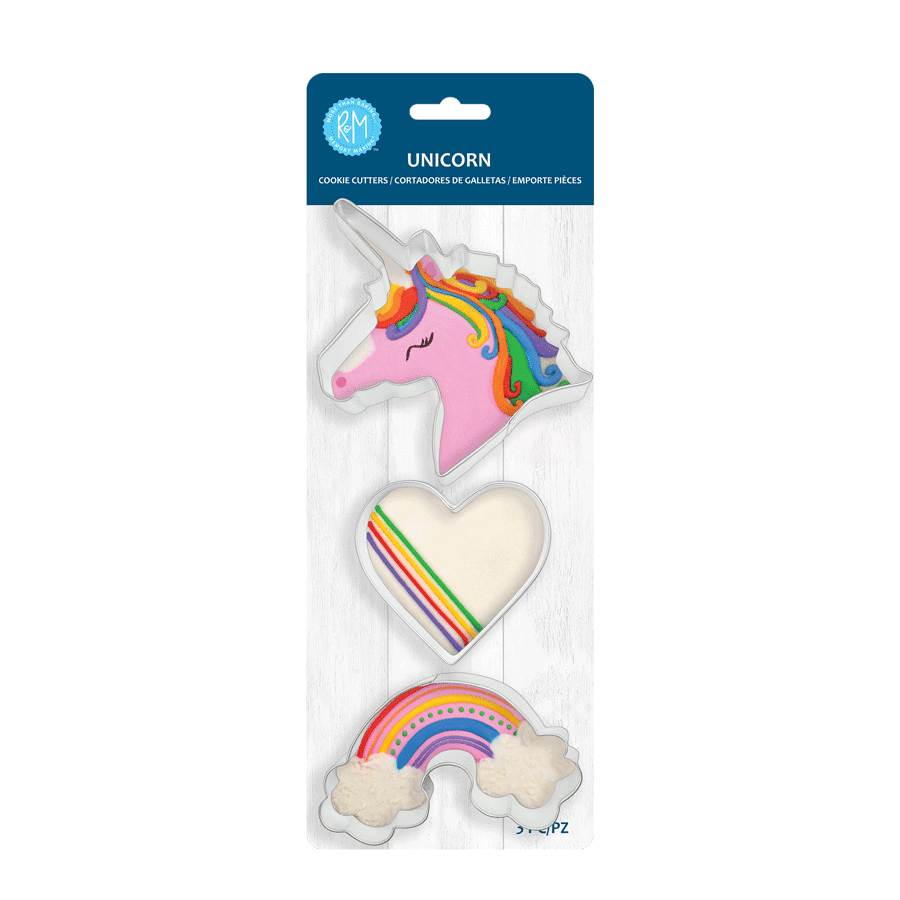 Unicorn Cookie Cutter Set