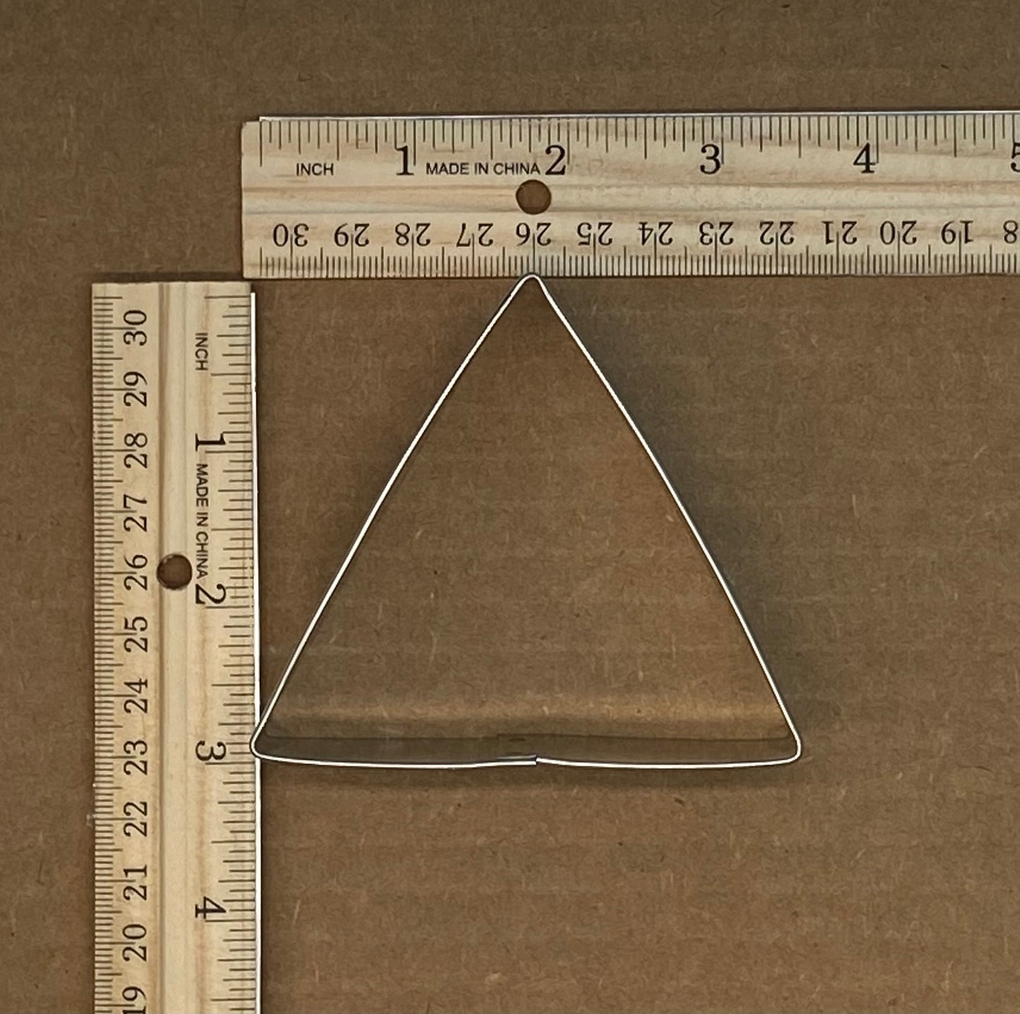 Ann Clark Triangle Cookie Cutter- 3.5 Inch