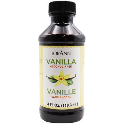Alcohol Free Vanilla Extract, 4oz, Lorann Oils