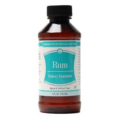Rum Bakery Emulsion, 4oz, Lorann Oils