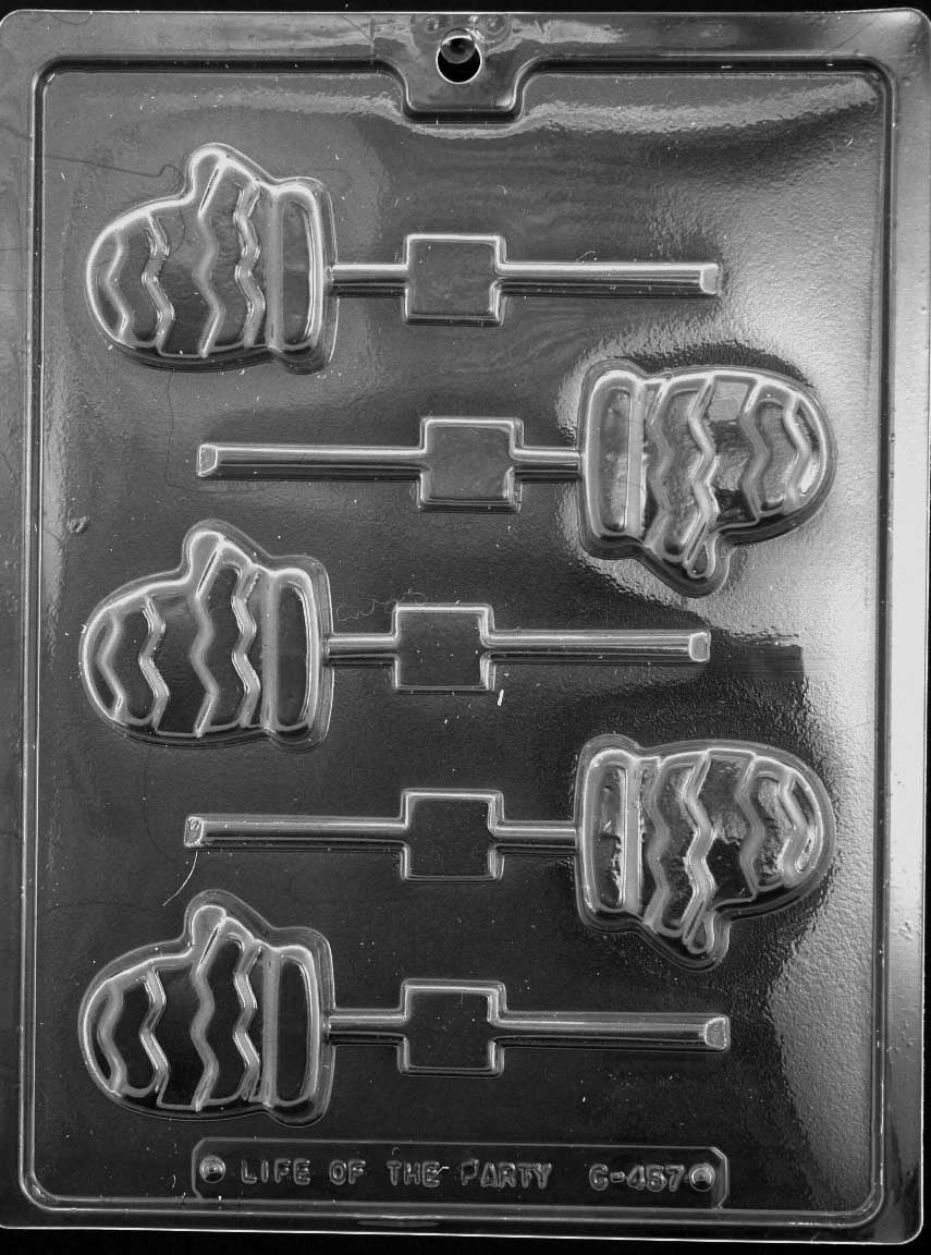 Cute Mitten Lollipop Chocolate Mold