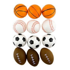 Fillable Sports Balls - 8 Baseballs