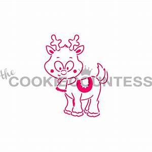 Reindeer Paint Your Own Stencil