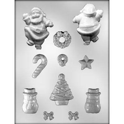 Christmas Gingerbread House Accessories Chocolate Mold