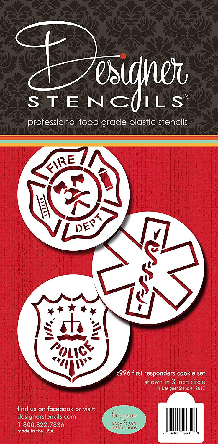 First Responders Stencils