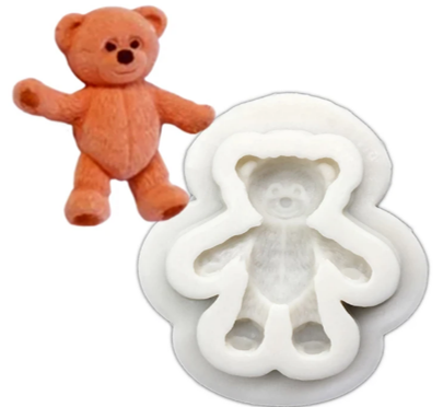 Small Teddy Bear Silicone Mold