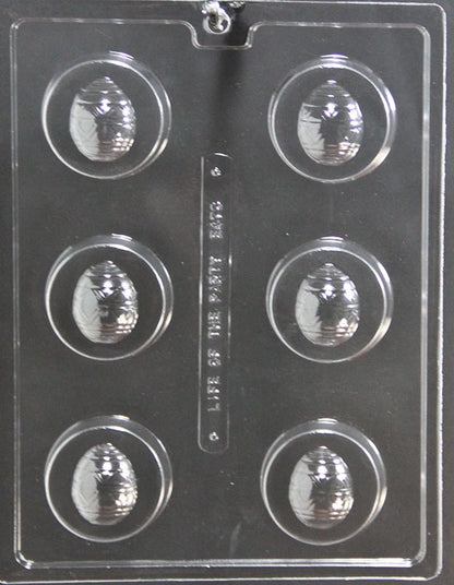 Easter Egg Chocolate Covered Cookie Mold
