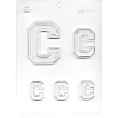 Collegiate C Chocolate Mold
