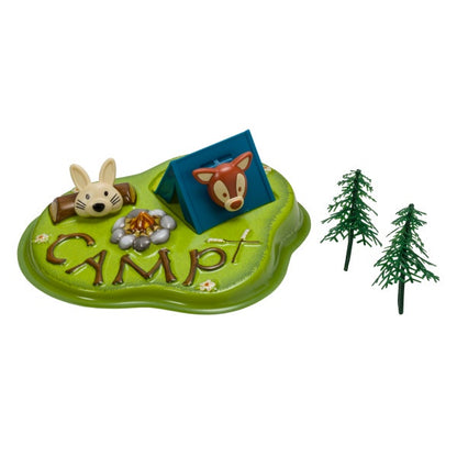 Camping Cake Topper Set