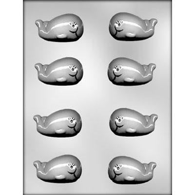 2.5 Inches, Whale Chocolate Mold